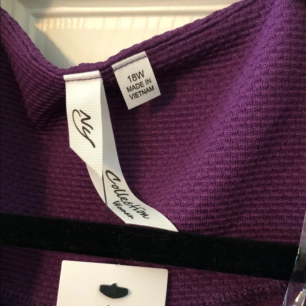 NY Collection sophisticated purple